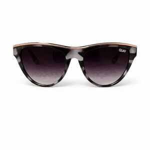 Quay Australia Women’s Sunglasses Grey Tortoise Frame Gradient Lens
